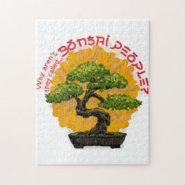 Waarom heten ze geen Bonsai-mensen? Legpuzzel