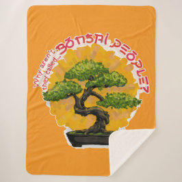 Waarom heten ze geen Bonsai-mensen? Sherpa Deken