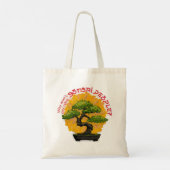 Waarom heten ze geen Bonsai-mensen? Tote Bag (Achterkant)