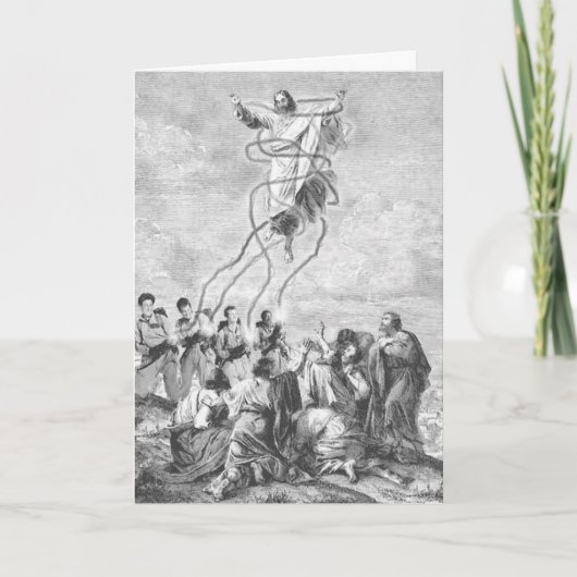 Waarom hij niet… is verschenen  (Kerstmis/Pasen Feestdagen Kaart (Voorkant)