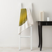 Waarom hou ik van tennis. Het maakt me warm (goud) Sherpa Deken (In situ)