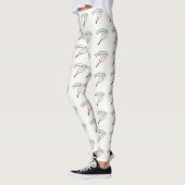 Waarom hou ik van tennis? Het maakt me warm Leggings (Links)