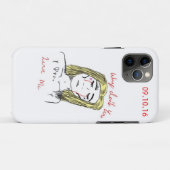 Waarom hou je niet van me? Case-Mate iPhone case (Achterkant (horizontaal))