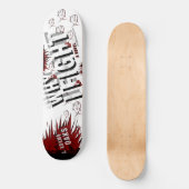 WAAROM IK BESTRIJDING GESCHREVEN Dek Skateboard (Voorkant)
