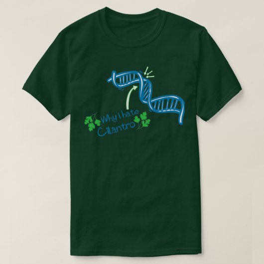 Waarom ik Cilantro haat grappig T-shirt (Design voorkant)