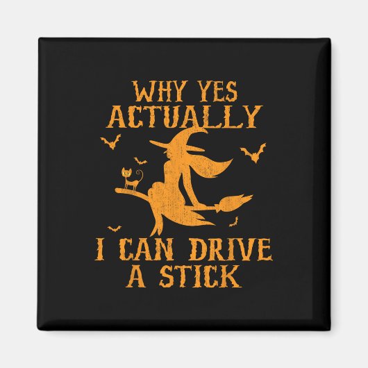 Waarom ik echt een tikkende halloween kan rijden 2 magneet (Voorkant)