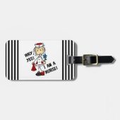 Waarom ik een verpleegster ben bagagelabel (Voorkant horizontaal)