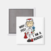 Waarom ik een verpleegster ben magneet (Voorkant / Achterkant)