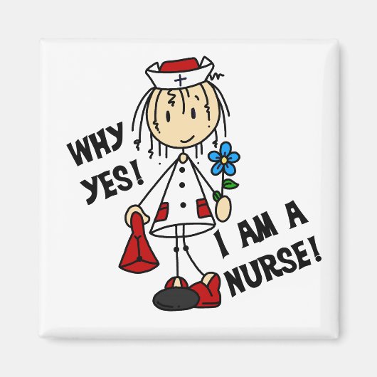 Waarom ik een verpleegster ben magneet (Voorkant)