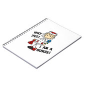 Waarom ik een verpleegster ben notitieboek (Linkerzijde)