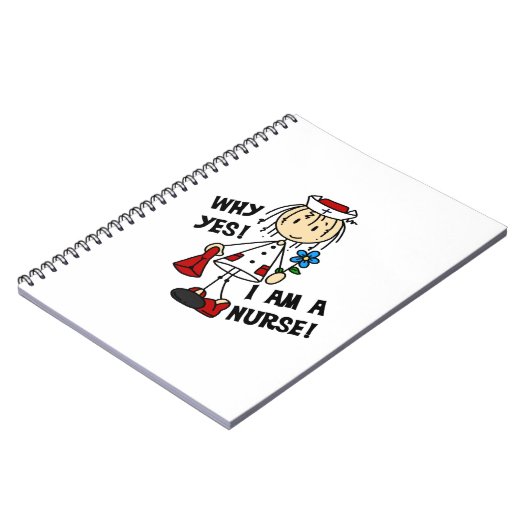 Waarom ik een verpleegster ben notitieboek (Linkerzijde)