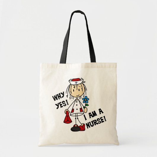Waarom ik een verpleegster ben tote bag (Voorkant)