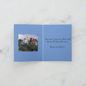 Waarom ik je geen bloemen heb gegeven kaart (Binnen)