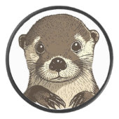 Waarom ik stem hockey puck (Voorkant)