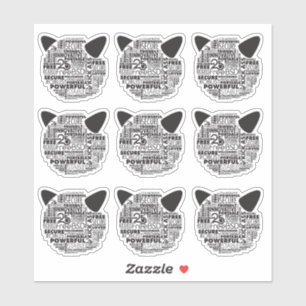 Waarom ik van FreeBSD houd 25th Anniversary Vinyl Sticker