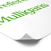 Waarom ik van Golf hou Poster (Hoek)