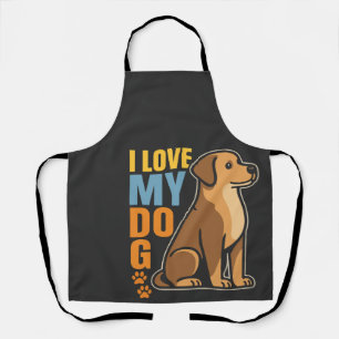 Waarom ik van mijn hond hou � Hartverwarmend ontwe Schort