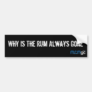 Waarom is de roomsteen? bumpersticker
