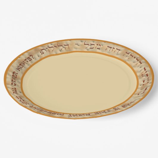 Waarom is deze nacht anders? Bord voor papier (Gekanteld)