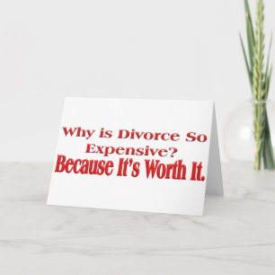 Waarom is Divorce zo duur Kaart