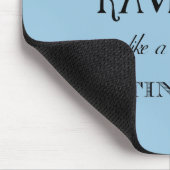 "Waarom is een Raven als een schrijfbureau?" Muism Muismat (Hoek)