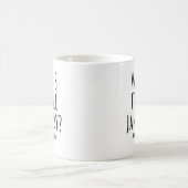 Waarom is het nog steeds januari? koffiemok (Center)