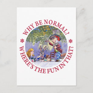 WAAROM IS HET NORMAAL? BRIEFKAART