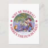 WAAROM IS HET NORMAAL? BRIEFKAART (Voorkant)