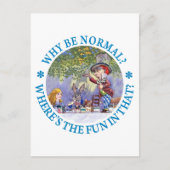 WAAROM IS HET NORMAAL? BRIEFKAART (Voorkant)