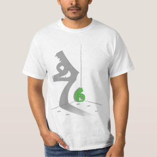 Waarom is zes bang voor zeven? t-shirt
