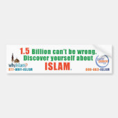 waarom-islam-bumper bumpersticker (Voorkant)