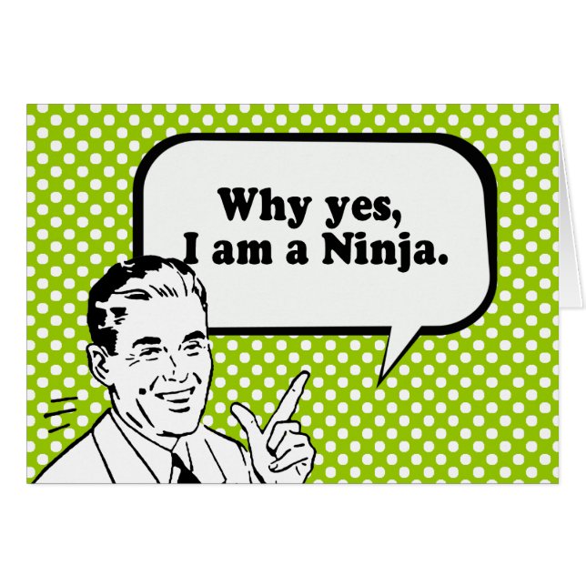 WAAROM JA, IK BEN EEN NINJA. (Voorkant Horizontaal)