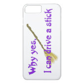 Waarom ja, ik kan een stok rijden Case-Mate iPhone case (Achterkant)