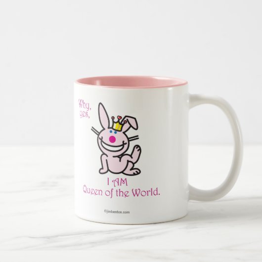 Waarom ja tweekleurige koffiemok (Rechts)