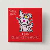 Waarom ja vierkante button 5,1 cm (Voorkant)