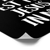 Waarom jullie allemaal proberen de Jezus te testen Poster (Hoek)