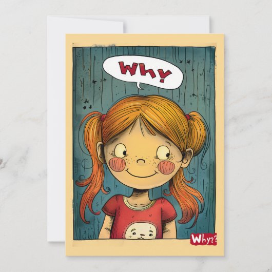 Waarom? Kaart (Voorkant)