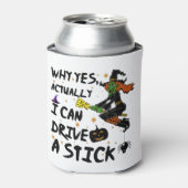 Waarom kan ik eigenlijk een kleine grappige heks b blikjeskoeler (Blikje Voorkant)