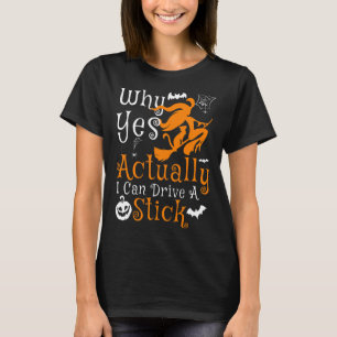 Waarom kan ik eigenlijk een tikje halloween wit ri t-shirt