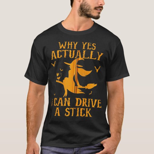 Waarom kan ik eigenlijk een tikje rijden? t-shirt (Voorkant)