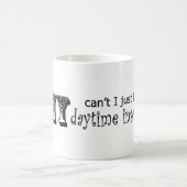 Waarom kan ik niet gewoon overdag slapeloosheid he koffiemok (Center)