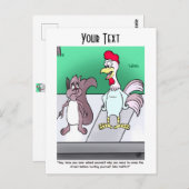 Waarom kruisen eekhoorns wegen Briefkaart (Voorkant / Achterkant)