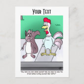 Waarom kruisen eekhoorns wegen Briefkaart (Voorkant)