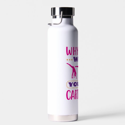 Waarom loop je wanneer je speeltouwtjes kunt drage waterfles (Rechts)