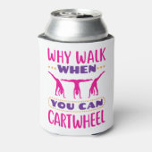 Waarom lopen als je een draai kan maken blikjeskoeler (Blikje Achterkant)