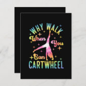 Waarom lopen als je een draai kan maken informatiekaartje (Voorkant / Achterkant)