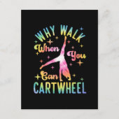 Waarom lopen als je een draai kan maken informatiekaartje (Voorkant)