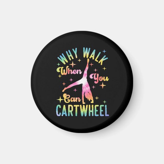 Waarom lopen als je een draai kan maken magneet (Voorkant)