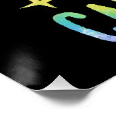 Waarom lopen als je een draai kan maken perfect poster (Hoek)