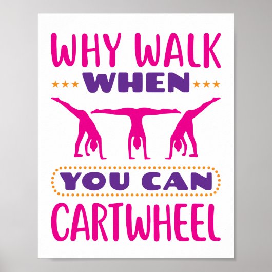 Waarom lopen als je een draai kan maken poster (Voorkant)